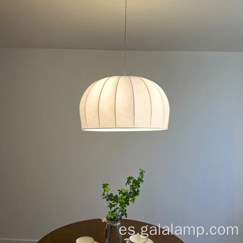 Elegante lámpara de papel de arroz para la decoración del dormitorio zen